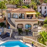With Private Pool And Ifach View - Maryvilla דירה קלפה